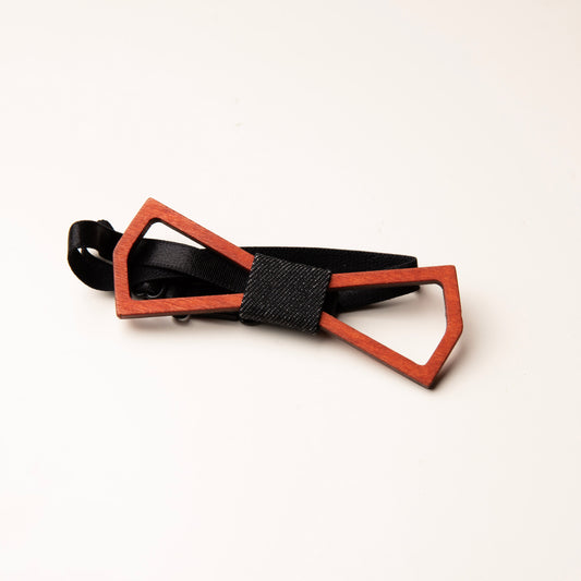 Noeud Papillon Bois style minimaliste