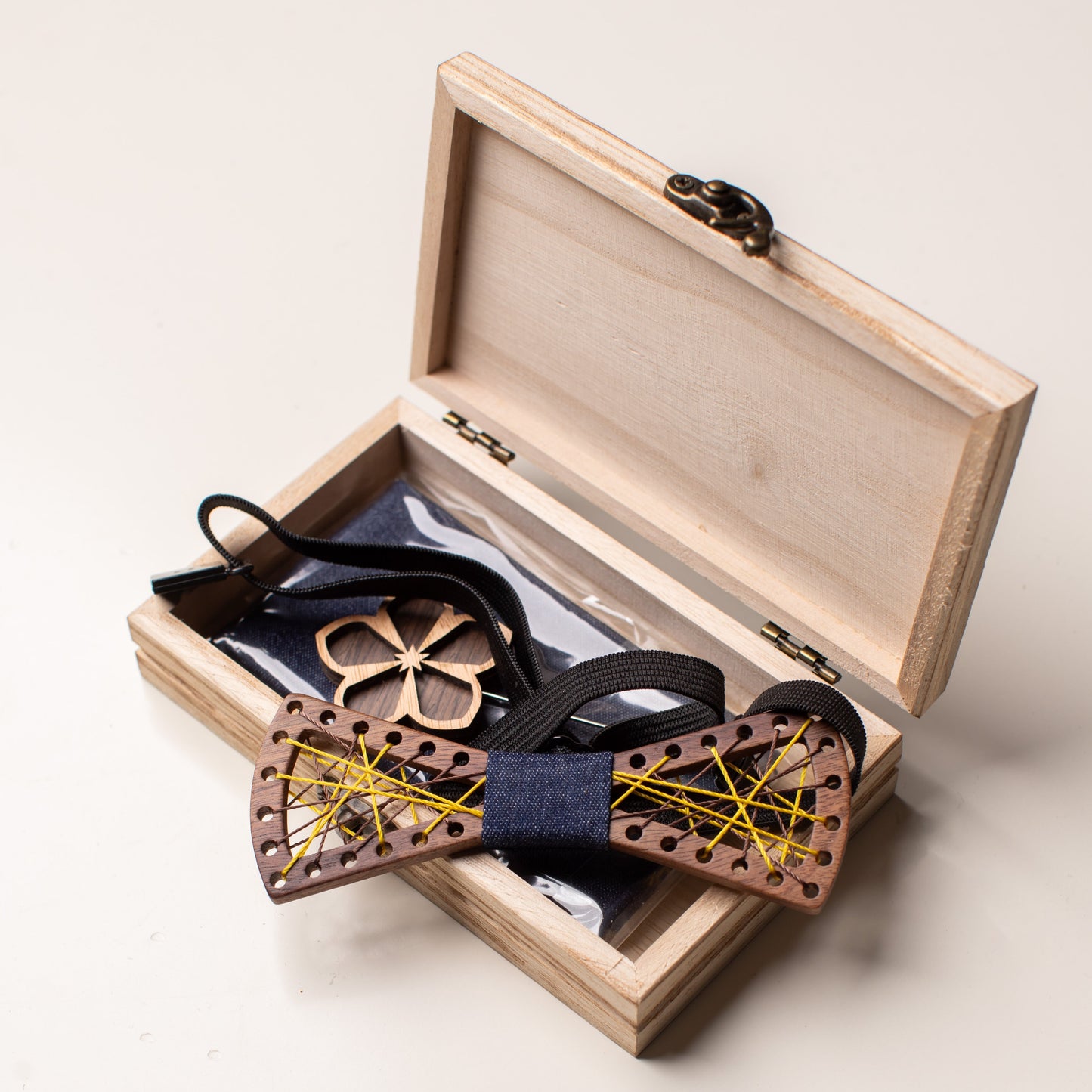 Noeud Papillon Bois "Kordelèt"
